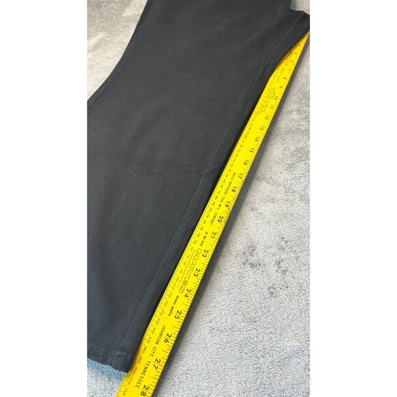 Dream Jeanne by Quacker Factory Women's Pull‎ On Crop Pants Stretch Black 18W - Picture 5 of 10